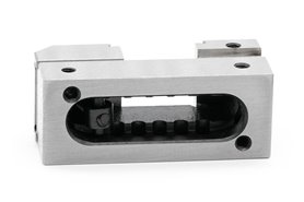 Imadło precyzyjne ze stali nierdzewnej, zakres 0 - 22 mm, szerokość szczęk 26 mm, EDM do elektrodrążarek - DARMET