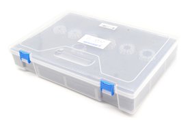 Zestaw tulejek zaciskowych ER40 | 7 sztuk | 5 - 25 mm | chwyt walcowy - DARMET