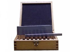 Bloczki równoległościenne | podkładki frezarskie 160 x 4 mm | zestaw 9 par |  PF 160/4 - 10/42x9 PB151-2