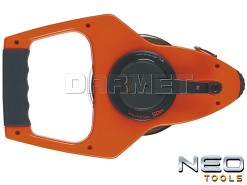 Taśma miernicza stalowa z przesuniętym punktem „0”, długość 50M - NEO TOOLS (68-150)