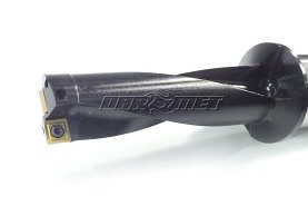 Wiertło składane 25 mm 3xD na płytki wieloostrzowe SOLT | chwyt walcowy 32 mm | chłodzenie wewnętrzne - PAFANA (SD-25-3D-W32-SOLT08)