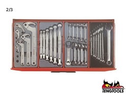 Zestaw narzędzi TCMM 1001N - 1001 elementów - TENGTOOLS (12239-0107)