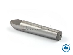 Kieł tokarski stały wewnętrzny ze ścięciem - Morse MK1 - ZM KOLNO (Typ 8740)