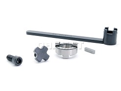 Trzpień frezarski uniwersalny DIN30 - 22 mm | długość 55 mm - DARMET DM-396