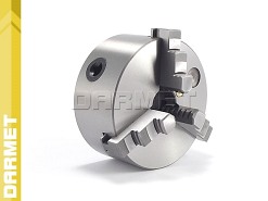 Uchwyt tokarski samocentrujący, żeliwny, 3 - szczękowy: 125MM - (DK11 - 125)