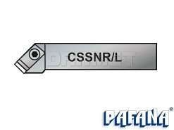 Nóż tokarski składany do ceramicznych płytek wieloostrzowych do toczenia zewnętrznego: CSSNR-2525-M12L - PAFANA