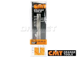 Frez spiralny wykańczający - pozytyw | 10 x 52 x 10 mm - CMT (198.102.11)