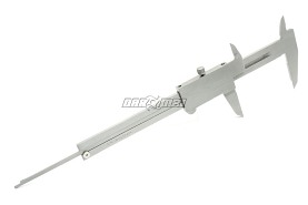 Suwmiarka noniuszowa 200 mm (0,02 mm) ze śrubą - INSIZE 1205-2002S