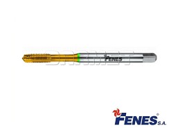 Gwintownik maszynowy M6 przelotowy (Rm ≤ 1200), DIN-371 HSS-E TiN - FENES 0641-305-140-060
