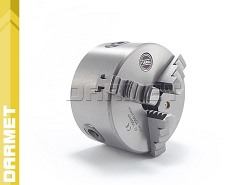 Uchwyt tokarski samocentrujący, żeliwny, 3 - szczękowy: 100MM - (DK11 - 100)