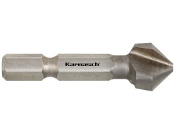 Pogłębiacz udarowy stożkowy długi niesymetryczny wykonany ze stali HSS-XE 90° M4 DIN335 Typ C - 8,3 mm - 404020020 | KARNASCH