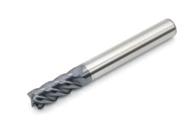 Frez 6 mm | 4-ostrzowy INOX | do stali nierdzewnych do 60 HRC | pełnowęglikowy VHM - 40616506INOX