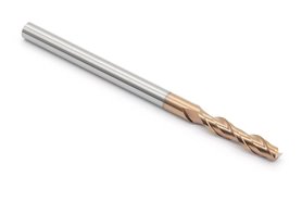 Frez 2-ostrzowy 6 mm | uniwersalny do 55 HRC | Gold | pełnowęglikowy VHM - DARMET 206207506G