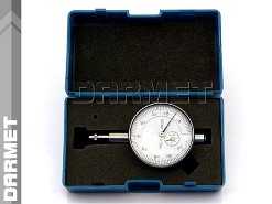 Czujnik zegarowy | zakres 0 - 5 mm / 0,01 mm - DARMET 512-041