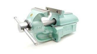 Imadło ślusarskie 150 mm z prowadzeniem pryzmowym typ 1240-150 - BISON 321240170000