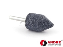 Ściernica trzpieniowa walcowo-stożkowa 25 x 40 x 6 mm | typ 5211 | 95A60M5VTE10 - ANDRE 550766