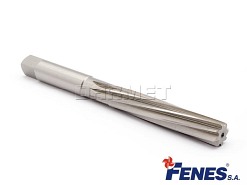 Rozwiertak ręczny wykańczak trzpieniowy stały, DIN206-B HSS - 15 mm - FENES