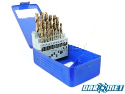 Zestaw wierteł do metalu HSS-Co, zakres 1-13MM - 25 szt.