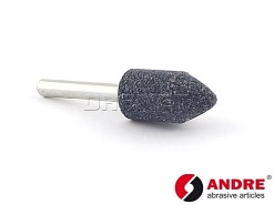 Ściernica trzpieniowa walcowo-stożkowa 16 x 30 x 6 mm | typ 5211 | 95A46M5VTE10 - ANDRE 550764