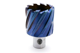 Wiertło koronowe z chwytem Weldon 3/4" | Blue-Line - 37 mm x 30 mm - KARNASCH (20.1312)