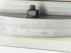 Stół krzyżowy, współrzędnościowy z podstawą obrotową MG-2C - 444 x 254 MM