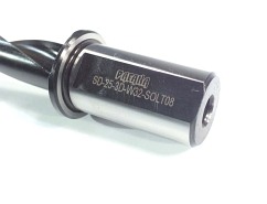 Wiertło składane 25 mm 3xD na płytki wieloostrzowe SOLT | chwyt walcowy 32 mm | chłodzenie wewnętrzne - PAFANA (SD-25-3D-W32-SOLT08)