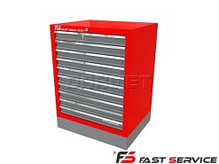 Szafka warsztatowa stojąca z szufladami - FASTSERVICE (T-10)