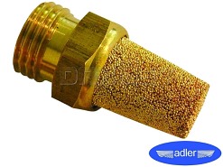 Tłumik hałasu, stożkowy z gwintem zewnętrznym 1/8" - ADLER (0118.12)