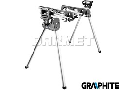 Stojak uniwersalny do pilarek ukosowych, maksymalne obciążenie: 227KG - GRAPHITE (56H100)