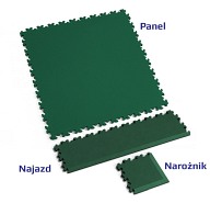 Narożnik Fortelock 2026 - wzór skóra (Skin Green)