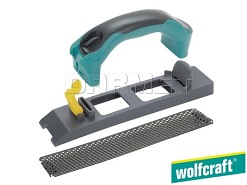 Strug do krawędzi do płyt gipsowo-kartonowych, wymiary: 57 x 258 x 94 mm - WOLFCRAFT WF4026000