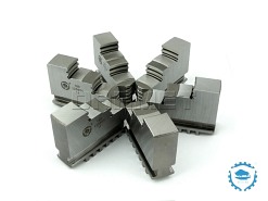 Szczęki jednolite twarde wewnętrzne (komplet) 160 mm, do uchwytów 38**, 6-szczękowe - BISON-BIAL (398540130100)