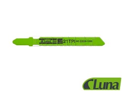 Brzeszczoty do wyrzynarek z chwytem - A, do profili metalowych i blach 3-6 mm - 100 sztuk - LUNA (20590-1317)