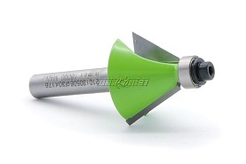 Frez do fazowania 30° do drewna z łożyskiem dolnym | 30 x 17,5 x 8 mm - LUNA 210130506