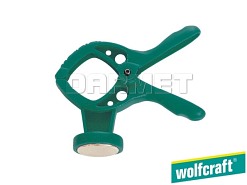 Ścisk sprężynowy z magnesem Microfix XS zakres zacisku - 15 mm - WOLFCRAFT (WF3010000)