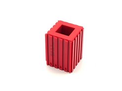 Stojak na noże tokarskie plastikowy |  25 mm x 25 mm | kolor czerwony (2311)