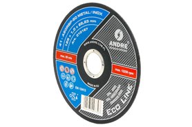 Tarcza do cięcia metalu ECO-LINE | typ 41 - 125 x 1 x 22,2 mm | A60RBF - ANDRE 010167