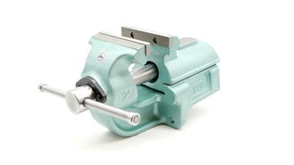 Imadło ślusarskie 200 mm z prowadzeniem pryzmowym typ 1240-200 - BISON