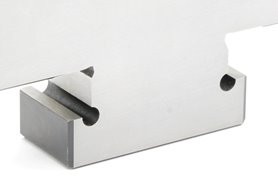 Szczęka ruchoma środkowa ze stopniem 175 mm do imadeł precyzyjnych FPZ 175 - DARMET