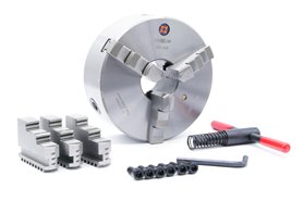 Uchwyt tokarski samocentrujący spiralny, żeliwny, 3 - szczękowy: 200 MM (DIN 6350) - DARMET