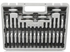 Płytki dociskowe | zestaw 58 elementów mocujących M10/12 mm