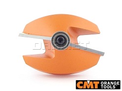 Frez do fazowania i ukosowania 45° do drewna z łożyskiem dolnym | 65 x 26 x 12 mm - CMT (936.950.11)