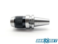 Trzpień zintegrowany BT40 | oprawka z uchwytem wiertarskim bezkluczykowym | 0,5-16 mm monolit - DARMET (DM-100)