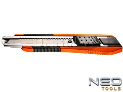 Nóż z ostrzem łamanym, długość ostrza: 18MM - NEO TOOLS (63-060)