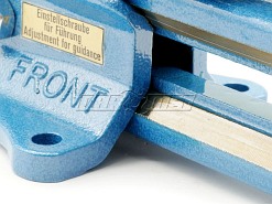 Imadło Brockhaus Heuer 160 mm | ślusarskie z wymiennymi szczękami - 101160