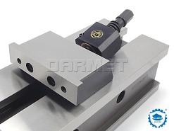 Imadło maszynowe 100 mm kompaktowe precyzyjne | typ 6820-100-320-160 - BISON 326820010900