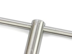 Uchwyt tokarski samocentrujący spiralny, stalowy, 3 - szczękowy: 250 MM (DIN 55027) - BISON BIAL (3534-250-8)