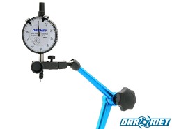 Statyw magnetyczny przegubowy z zaciskiem mechanicznym do czujnika zegarowego - Darmet (104)