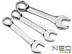 Zestaw kluczy płasko-oczkowych 8 - 19MM - 8 sztuk - NEO TOOLS (09-791)