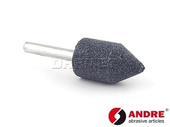 Ściernica trzpieniowa walcowo-stożkowa 20 x 35 x 6 mm | typ 5211 | 95A60M5VTE10 - ANDRE 550767